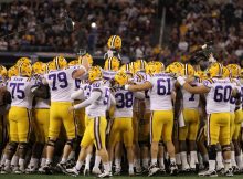 LSU Tigers at 2011 AT&T Cotton Bowl Classic. Photo by George Walker